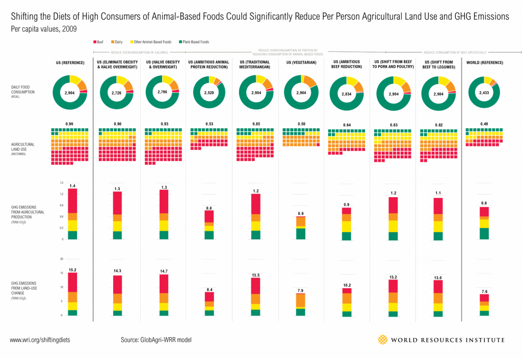 Shifting Diets of High Consumers Visualisation